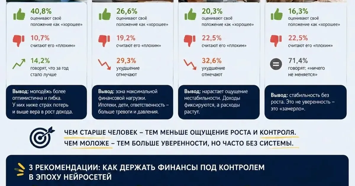 Что происходит с финансами разных поколений — и что это значит для вас
